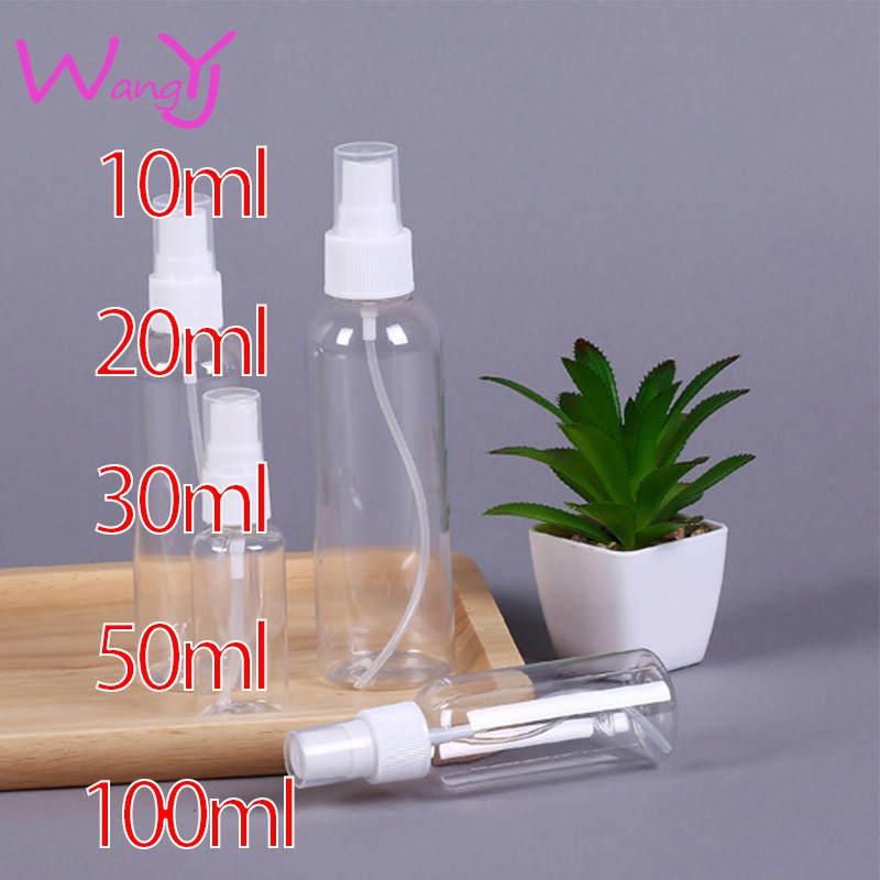 Chai xịt rỗng dung tích 10ml 30ml 50ml 100ml