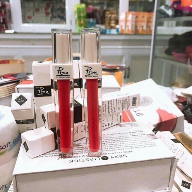 Son kem lì sexylipstick pizu 295k giảm còn 99k