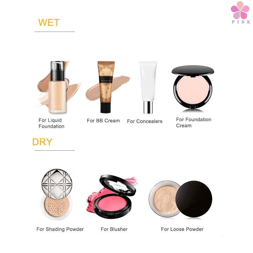 Mút trang điểm ướt và khô chuyên dụng cho đánh phấn nền che khuyết điểm | BigBuy360 - bigbuy360.vn