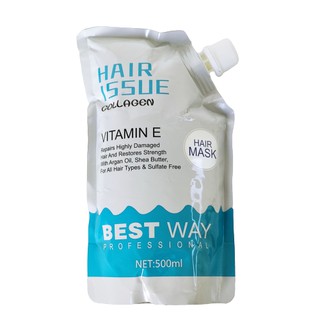 Kem ủ tóc Best way issue vitamin e 500ml