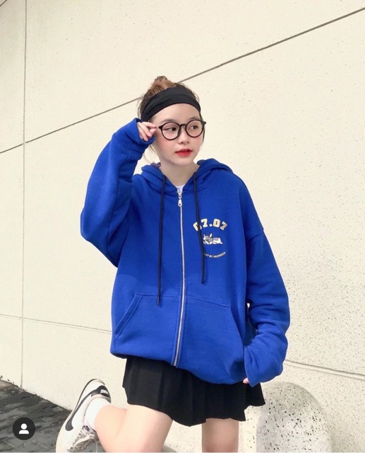 [Video Thật] Áo Khoác Nỉ Thêu 07.07 Lazy.Puppy Ulzzang 🌟 Áo khoác áo hoodies zip nỉ bông khoá kéo Unisex | BigBuy360 - bigbuy360.vn