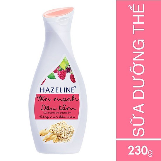 Combo 2 chai sữa dưỡng thể hazeline matcha hoặc dâu tằm 230ml