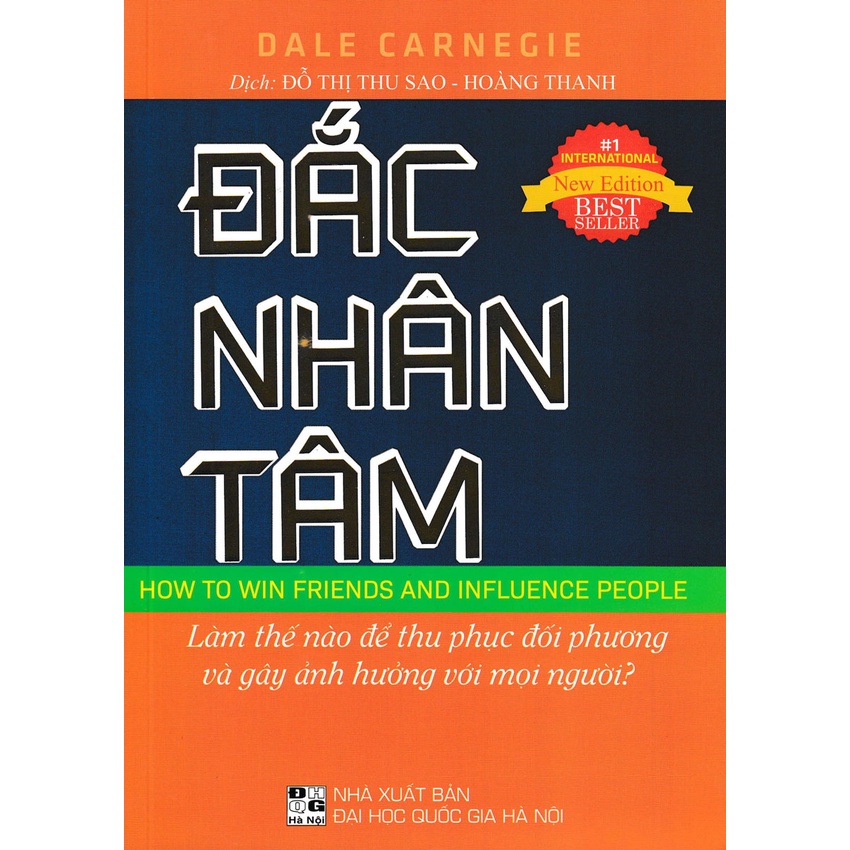 Sách - Đắc Nhân Tâm (Hồng Ân) - Dale Carnegie - HA