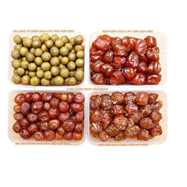 Ô mai homemade-khuôn bánh