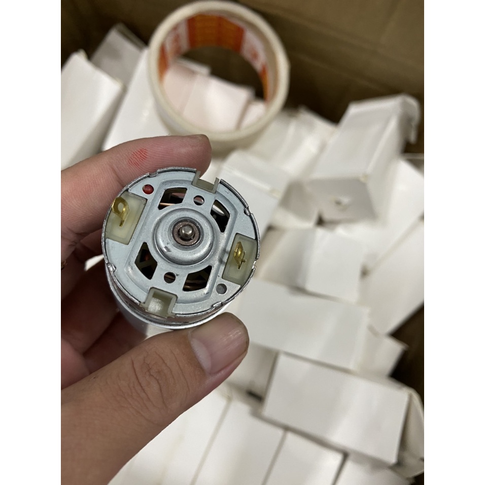 Motor RS550 12-21V công suất cao , dùng thay thế máy khoan pin.BN.