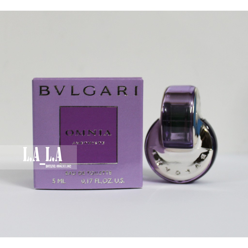 [ Mini ] Nước hoa nữ Bvlgari Omnia Amethyste EDT 5ml