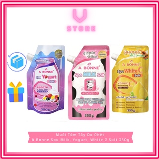 Muối Tắm Tẩy Da Chết A Bonne Spa Milk, Yogurt, White C Salt 350g