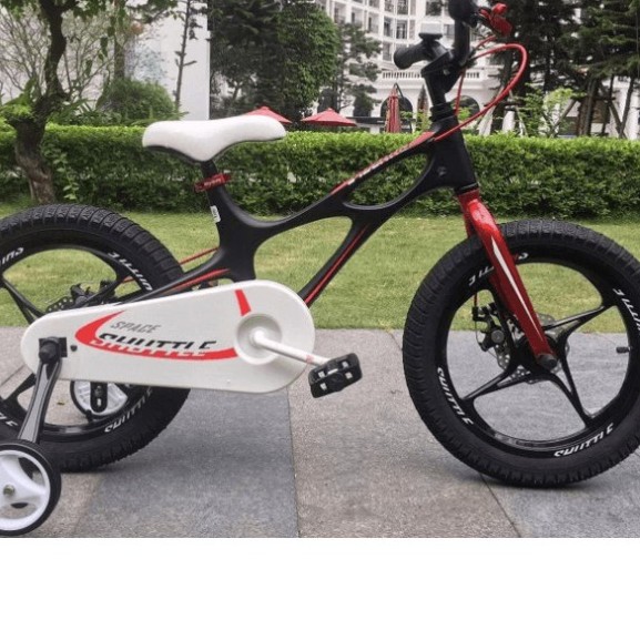 XE ĐẠP TRẺ EM 16 INCH ROYALBABY SHUTTLE CAO CẤP bé 5-9 tuổi chạy