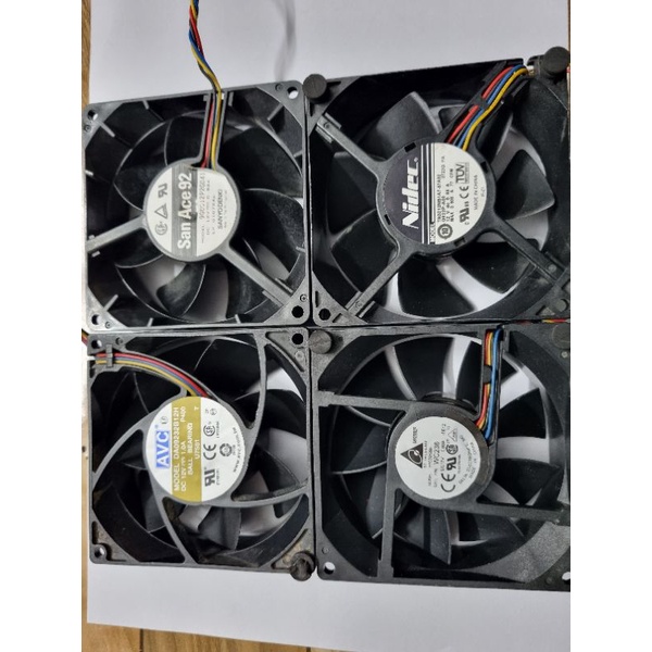 Quạt DC 12V  0.55A- 1A 9x9x3cm