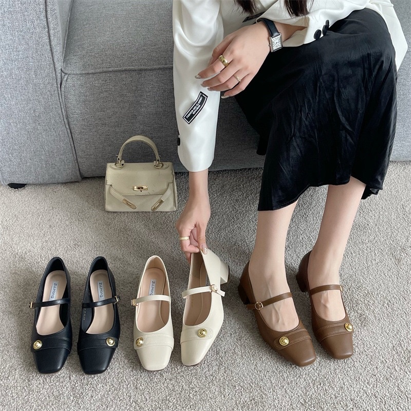 Giày mary janes mã 6405