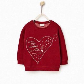 Freeship 99k tq_áo nỉ zara bé gái