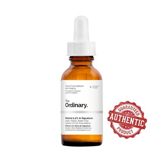 Tinh chất chống lão hóa da-Retinol 0.2% in Squalane,Retinol 0.5% in Squalane,Retinol 1% in Squalane-The Ordinary