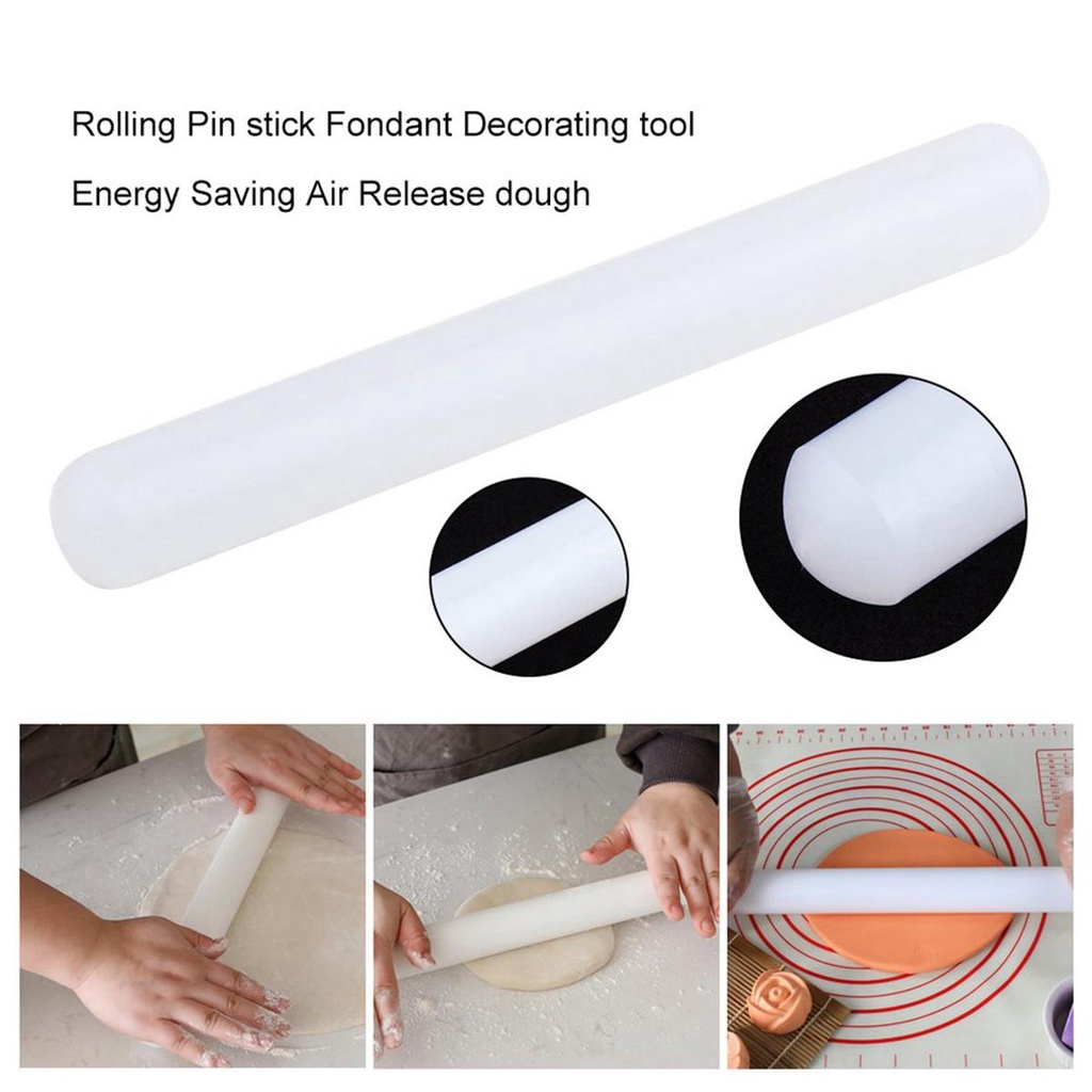 YIYU Cây Lăn Bột Làm Bánh Pizza / Kẹo Ngọt Tiện Dụng Cho Nhà Bếp