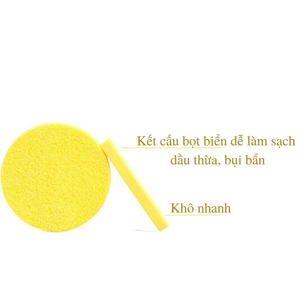 Bông Nở Rửa Mặt Chivey Siêu Mềm