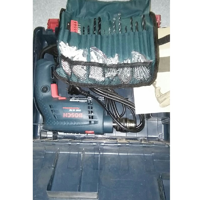 MÁY KHOAN BÚA BOSCH 3 CHỨC NĂNG CHÍNH HÃNG HÀNG CÔNG TY + 100 PHỤ KIỆN ĐI KÈM TRONG HỘP MỦ