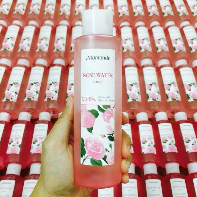 NƯỚC HOA HỒNG Rose Water Toner Mamonde 250ML