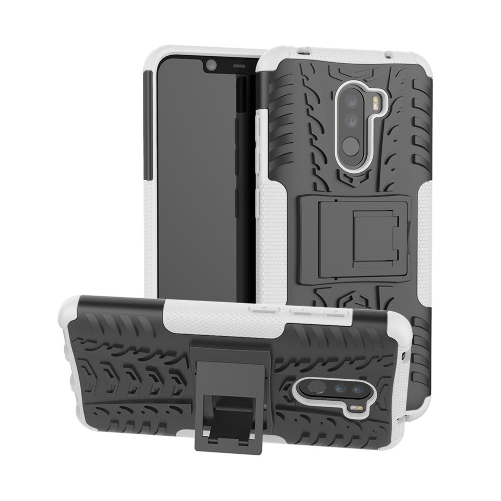 Ốp điện thoại bảo vệ hiệu quả có đế đỡ cho Xiaomi Pocophone F1 Poco F1