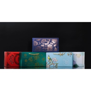 Hộp giấy đựng 2 bánh trung thu 125-250g các mẫu