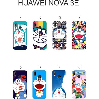 Ốp lưng Huawei Nova 3e dẻo in hình Doraemon