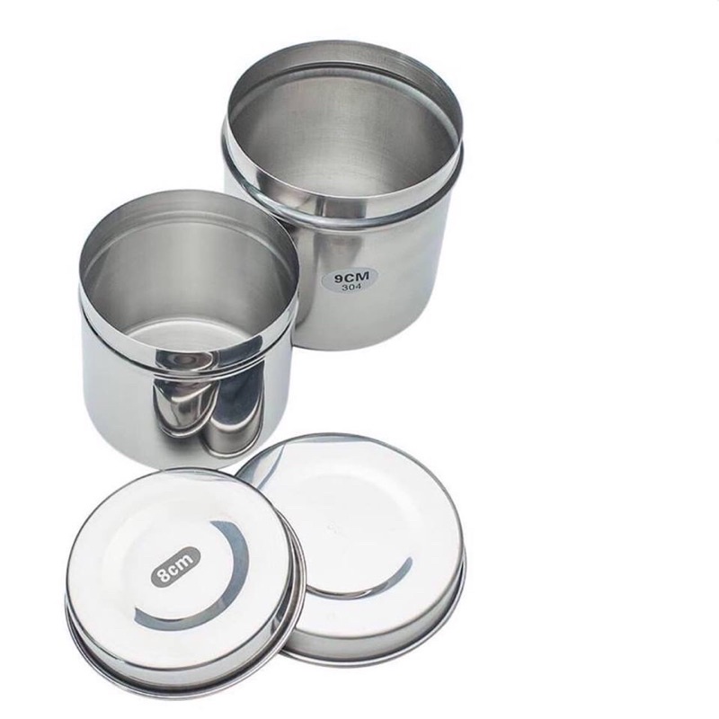 Hũ inox - khay inox - DCPX HÀM DUYÊN