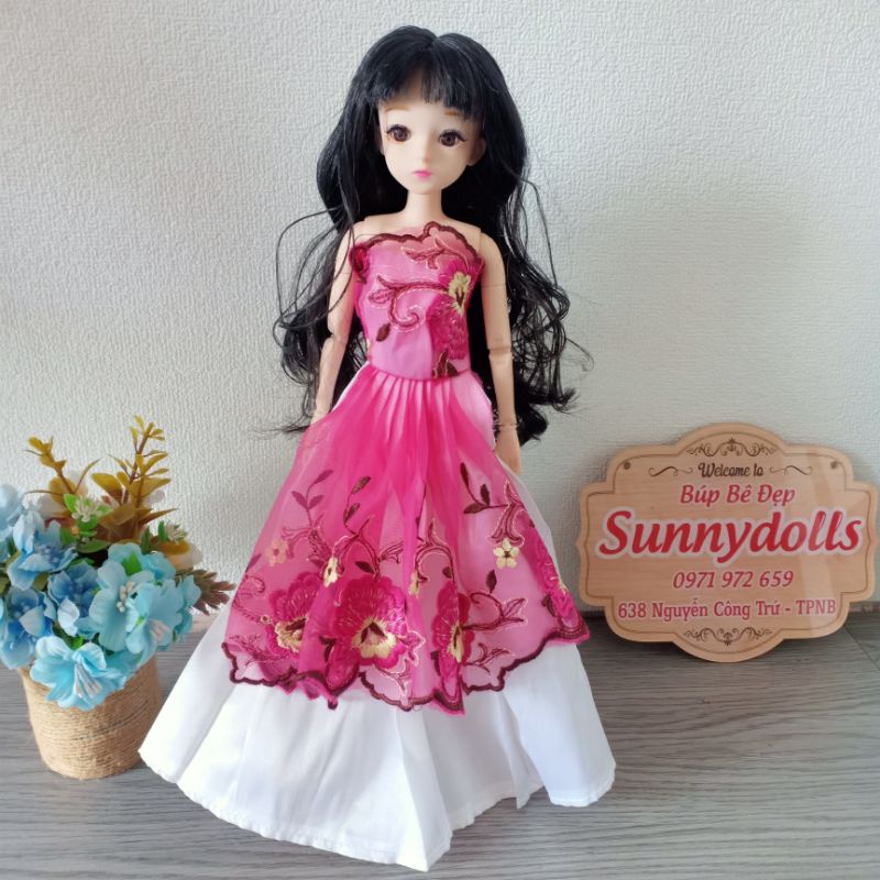 Búp bê barbie cao30cm mặc váy dạ hội giá cực rẻ chọn ngẫu nhiên