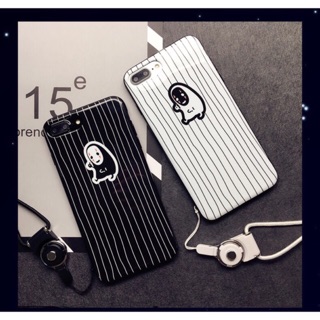 Ốp lưng vô diện sọc đen & trắng cho iphone