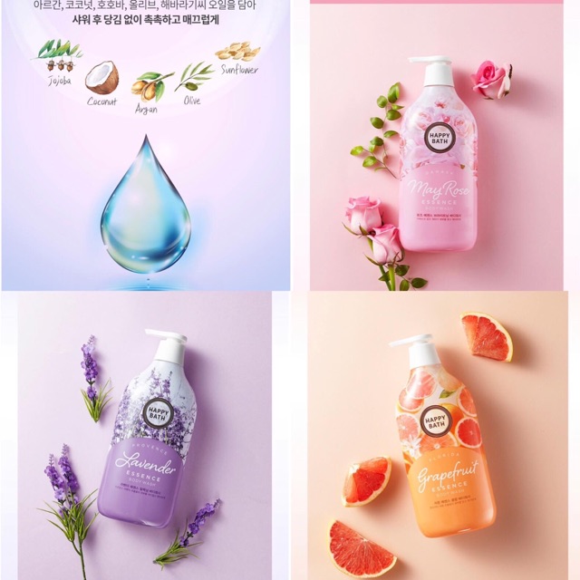 Sữa Tắm Happy Bath Essence Body Wash