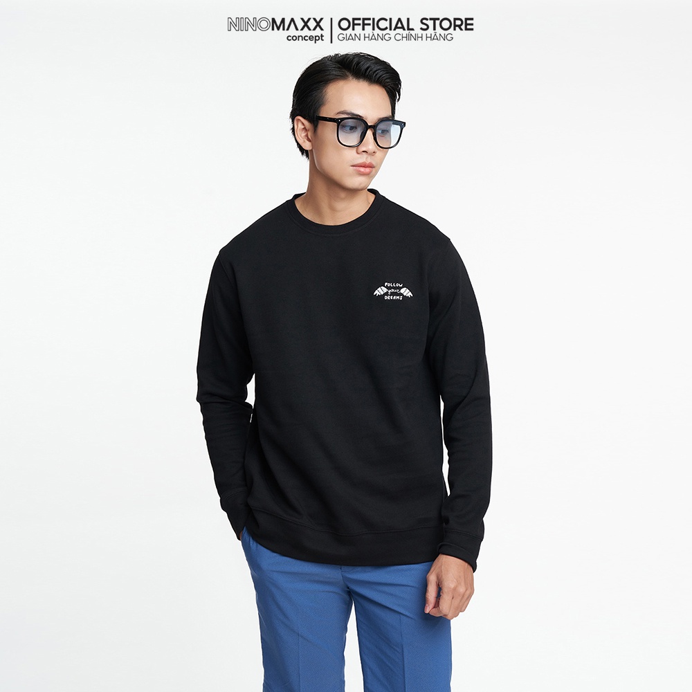 NINOMAXX Áo hoodies Nam cotton Form rộng Stretch 2204003