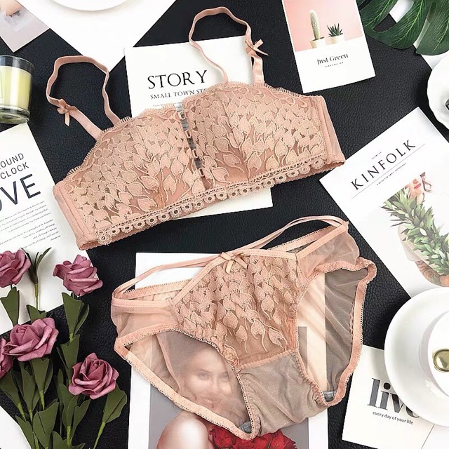 Bộ đồ lót ren cúp vuông cao cấp | BigBuy360 - bigbuy360.vn