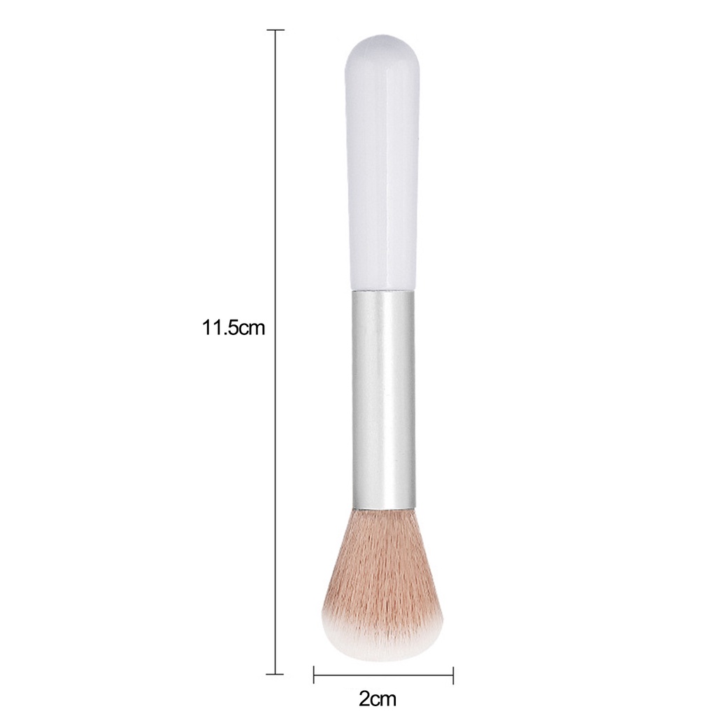 [Hàng mới về] Cọ đánh phấn má hồng ống nhôm dày dặn trang điểm làm đẹp cho đi tiệc