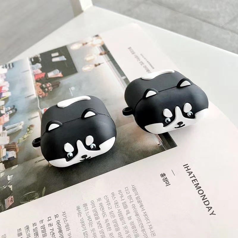 ✔️Case Vỏ Bọc Airpod 2 Đựng Tai Nghe Airpods 1 2 Pro Pit Bull Chó Chất Liệu Silicon Cao Cấp Cực Xinh