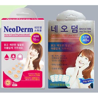 NEODERM MIẾNG DÁN LỘT MỤ.N NEODERM THIN ULTRA – NEODERM  - HÀN QUỐC Hộp 16/48/55 Miếng