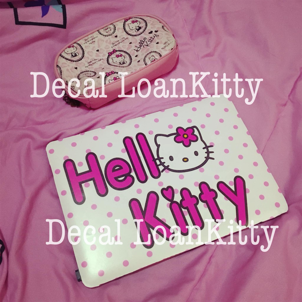 🌸LoanKitty🌸decal dán laptop độc quyền Kitty mẫu mới siu cuteee 😘 | WebRaoVat - webraovat.net.vn