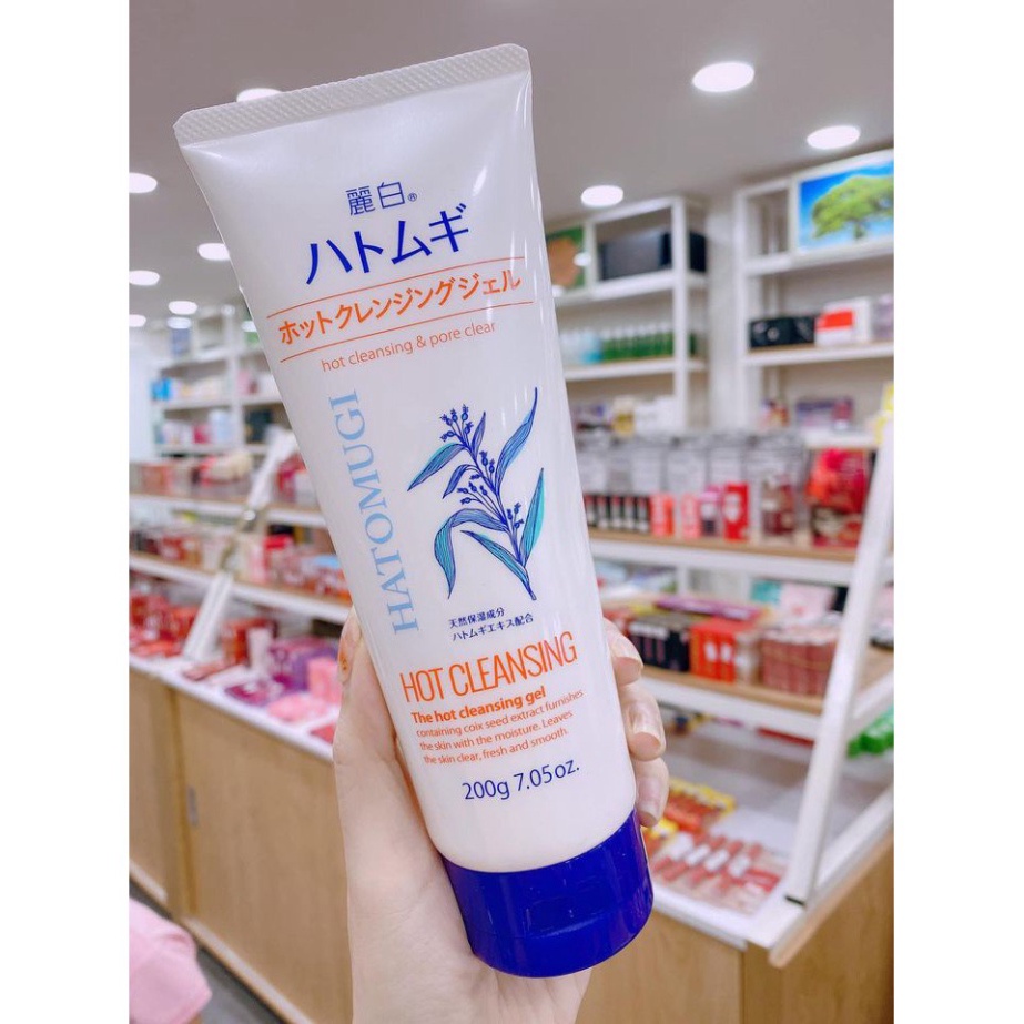 Gel Tẩy Trang Nóng Chiết Xuất Hạt Ý Dĩ Hatomugi The Hot Cleansing Gel (200g) NĐC | BigBuy360 - bigbuy360.vn