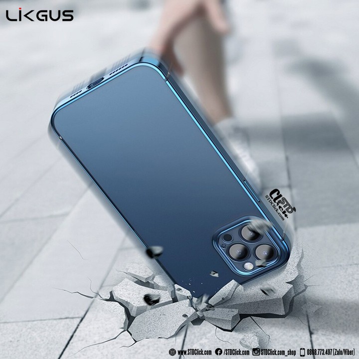 ỐP LƯNG IPHONE 12 PRO MAX - 12 PRO - 12 LIKGUS SILICON BẢO VỆ CAMERA CHÍNH HÃNG