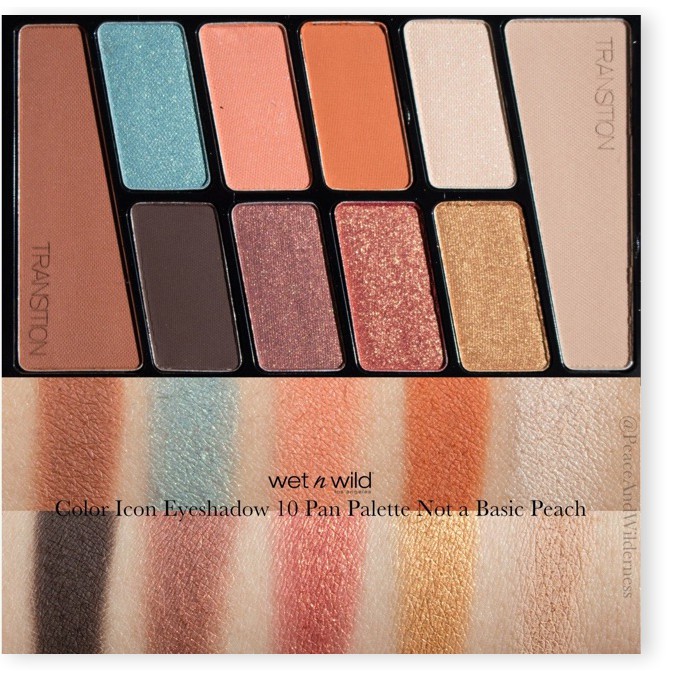 [Mã giảm giá mỹ phẩm chính hãng] Bảng phấn mắt Wet N Wild Color Icon Eyeshadow 10 Pan Palette Bunny Beauty hàng đủ bill