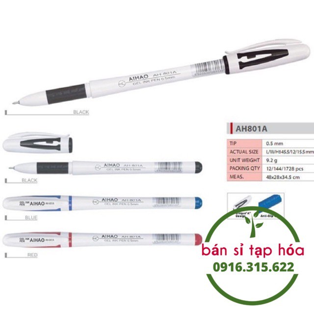 Combo 12 bút chữ A