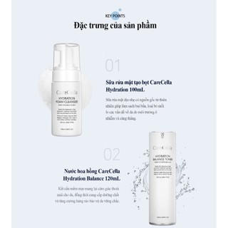 Set 5 Bộ Dưỡng Da CareCella Hydration Basic Set