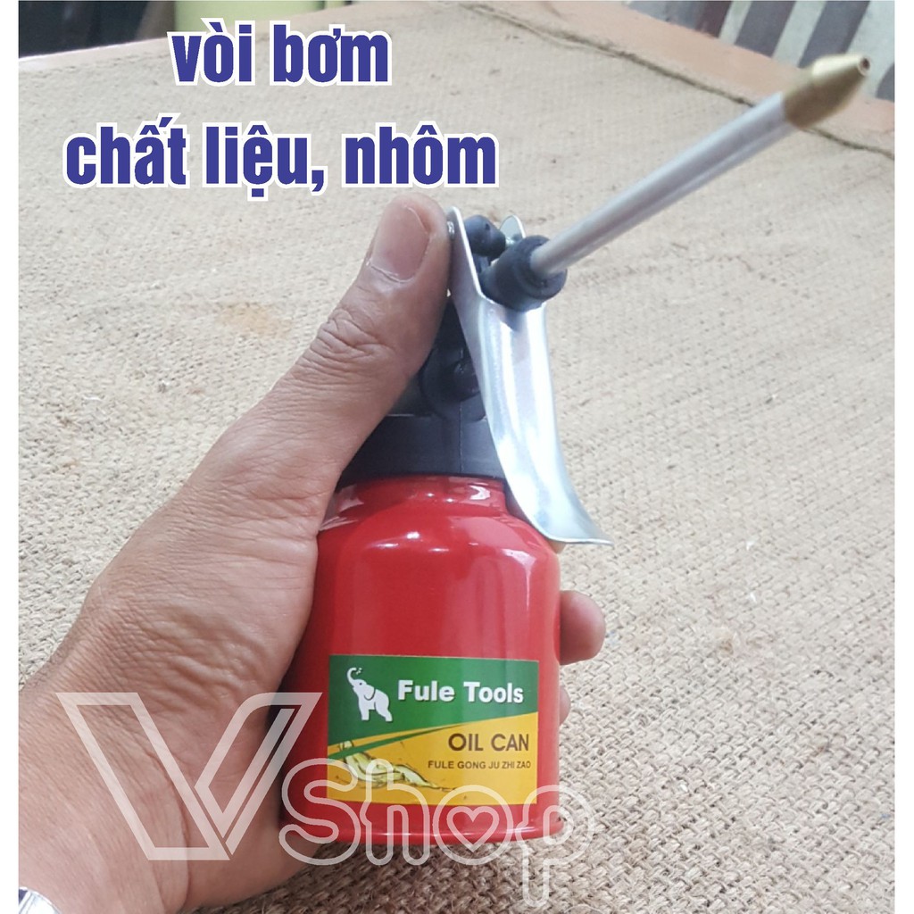 bình bơm nhớt, tra dầu