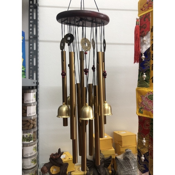 chuông gió 10 ống đồng - chuông gió phong thuỷ