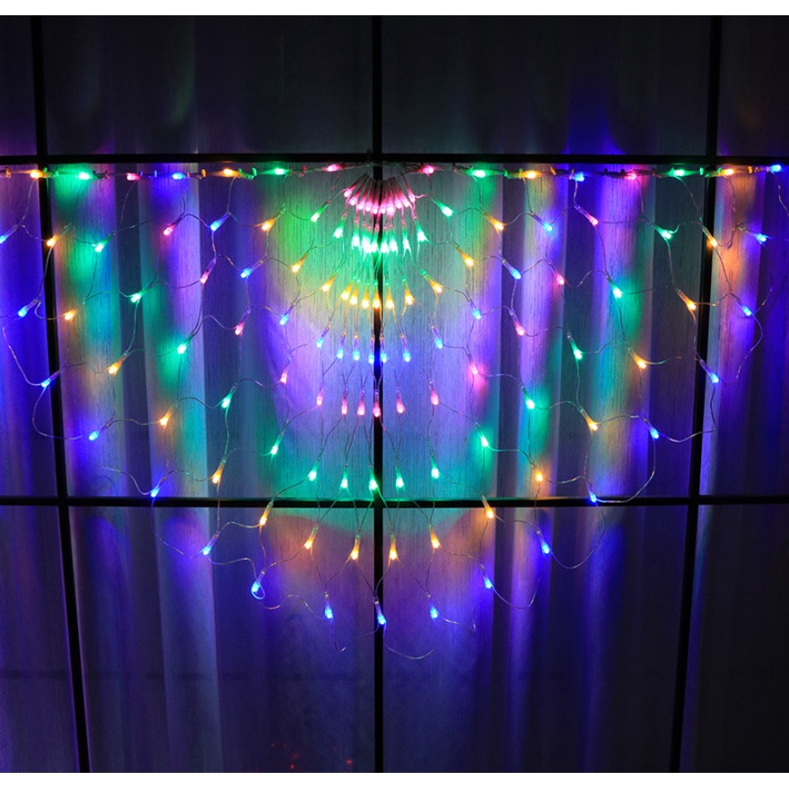 Đèn led Nháy Lưới Đuôi Công (nhiều màu) trang trí quán cafe,bar, nhà hàng, khách sạn, trà sữa…..