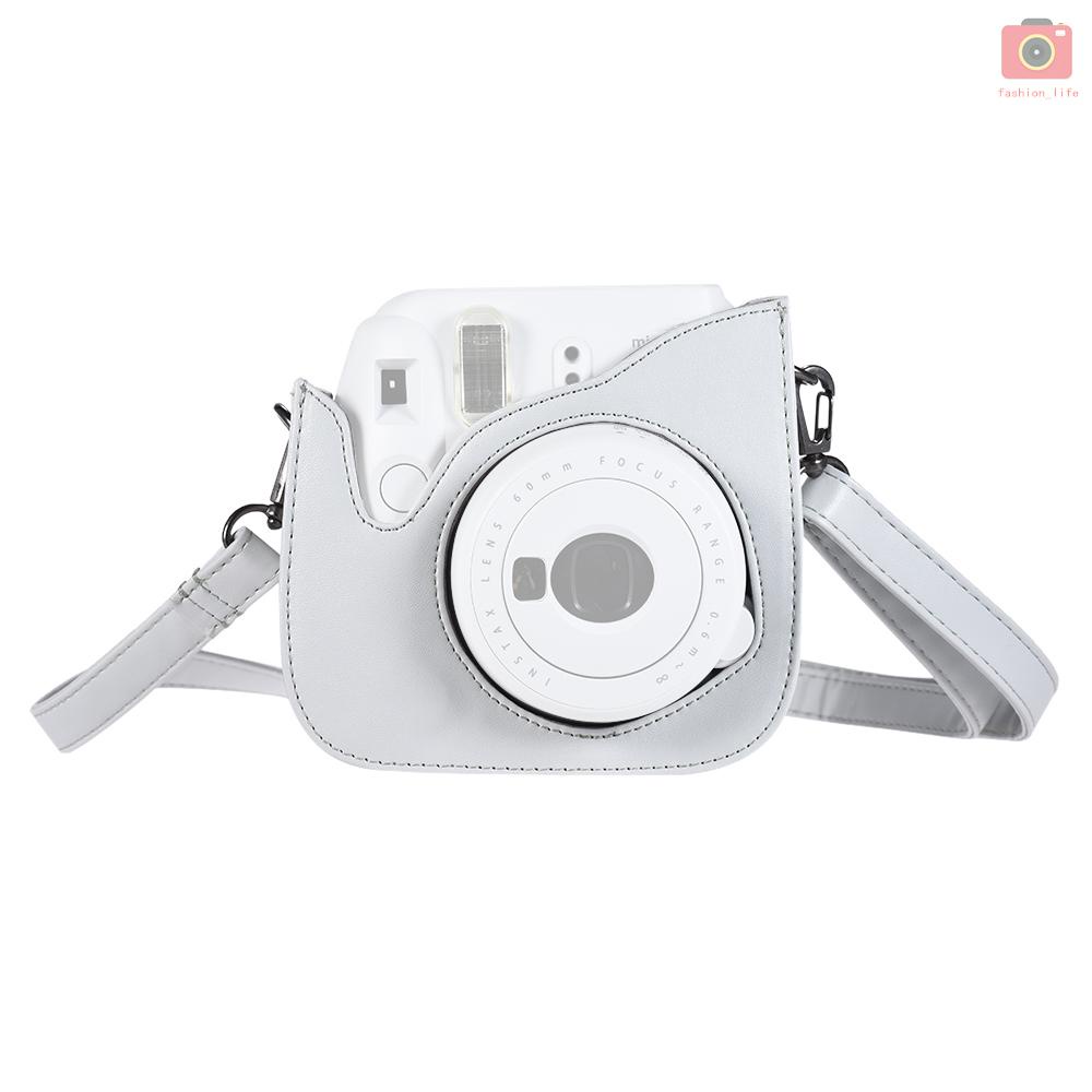 Túi Da PU Andoer Đựng Máy Ảnh Fujifilm Instax Mini 9 / 8 / 8 + / 8s