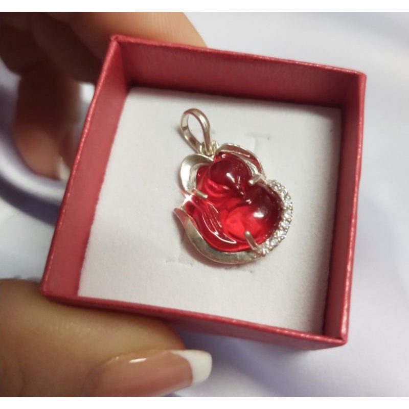 Mặt dây chuyền bạc 925 hồ ly định nhân duyên, may mắn tình yêu