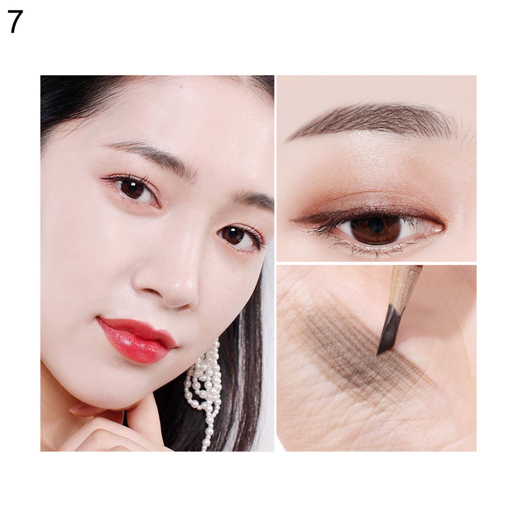 Bút Chì Kẻ Lông Mày Bằng Gỗ Tự Nhiên Lâu Trôi Không Nhòe