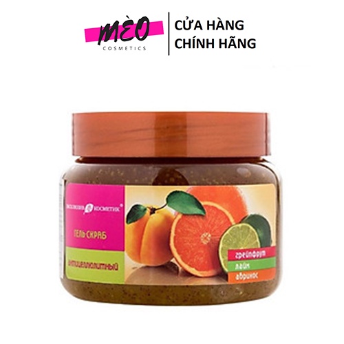 Tẩy Tế Bào Chết Exclusive Cosmetic Cam Chanh Mơ Bưởi 380gSáng Mịn DaKích Thích Lưu Thông MáuQuế HồiChống Lão Hoá