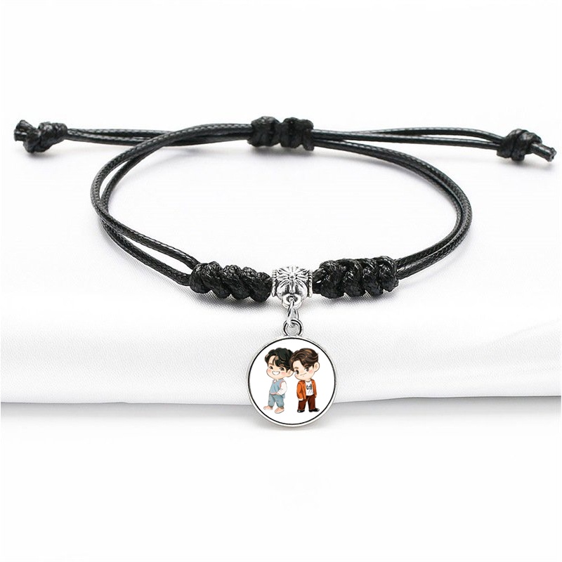 (30) Vòng tay in hình BRIGHTWIN 2gether BL Thái Lan chibi anime phụ kiện trang sức xinh xắn quà tặng độc đáo