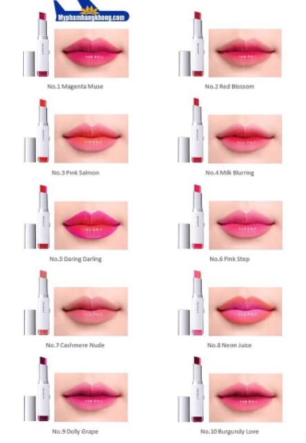 Son thỏi 2 màu lì Laneige Tow Tone Matte Lip Bar