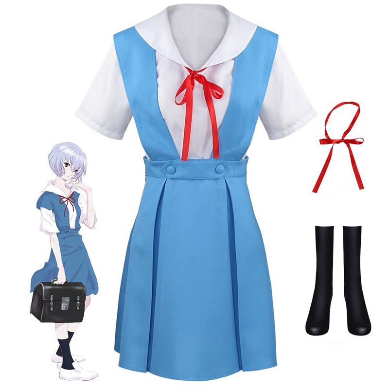 Bộ Đồ Hóa Trang Nhân Vật Ayanami Rei Trong Anime Evangelion