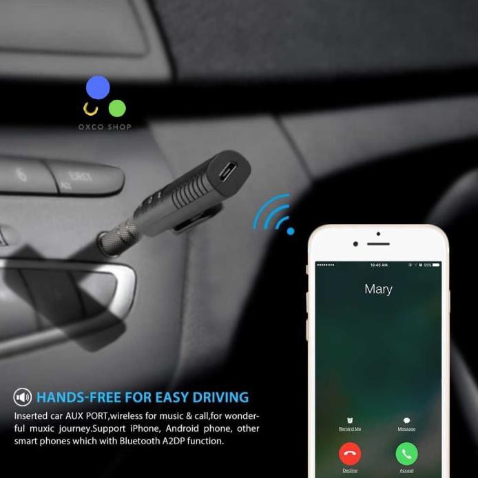 Thiết Bị Nhận Tín Hiệu Âm Thanh Bluetooth Không Dây Ox 928 Easyidea | BigBuy360 - bigbuy360.vn