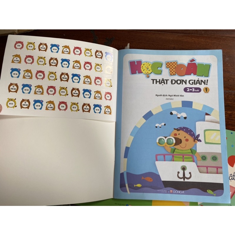 Sách- Bộ Học Toán Thật Đơn Giản Cho Trẻ Từ 2-6 Tuổi